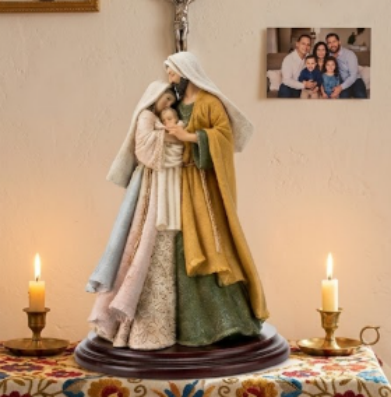 Figura de la Sagrada Familia: Madre amorosa