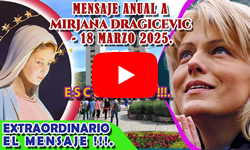 Mensaje del 18 de marzo de 2025 - Mirjana Dragićević-Soldo